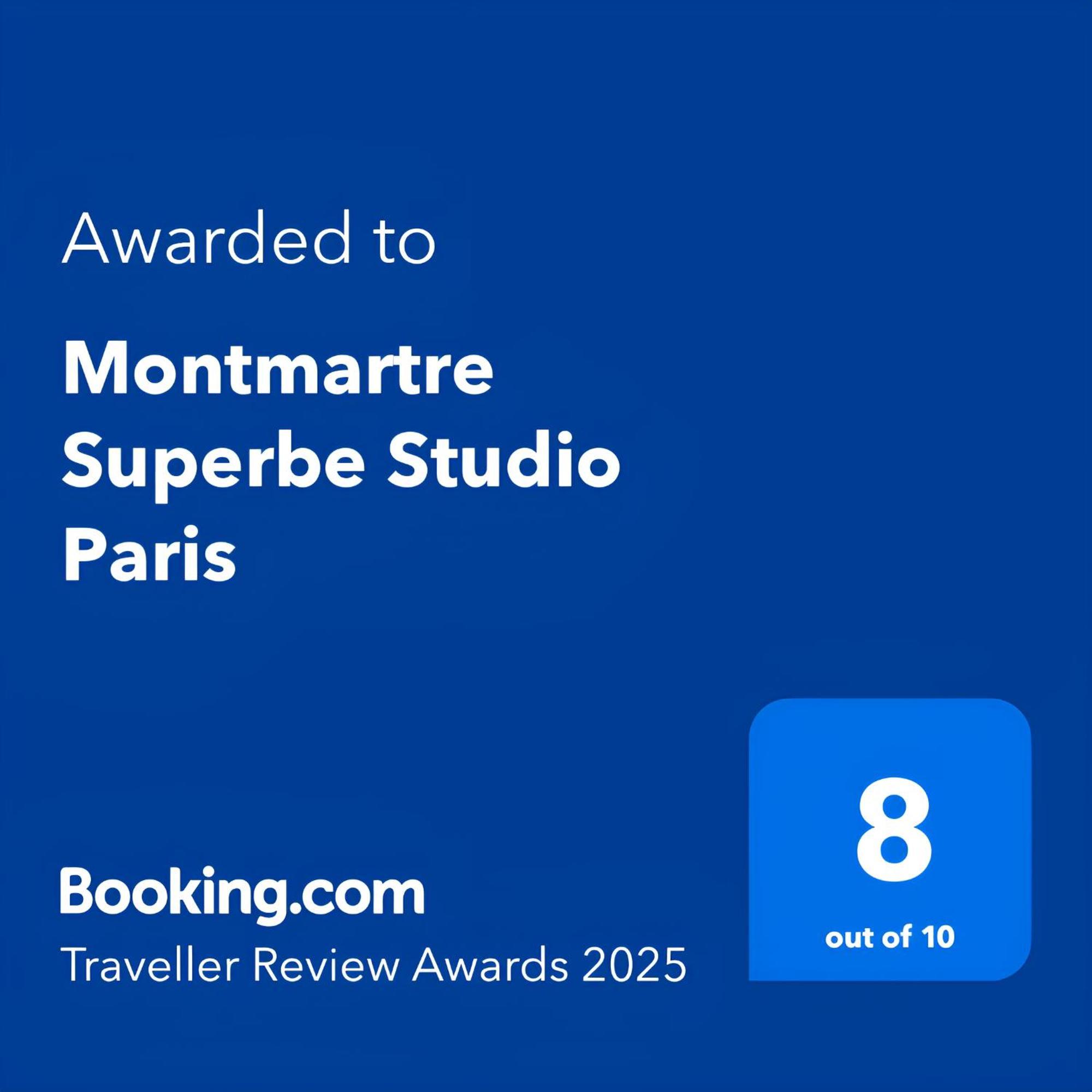 Montmartre Superbe Studio Paris Free Netflix Exterior foto